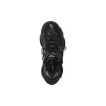Men’s Triple S Sneaker Allover Logo in Black - Image 4